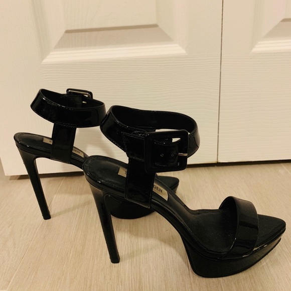 Black Steve Madden Heels - Picture 3 of 5